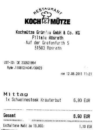 tned Hffner Kochmtze Restaurant